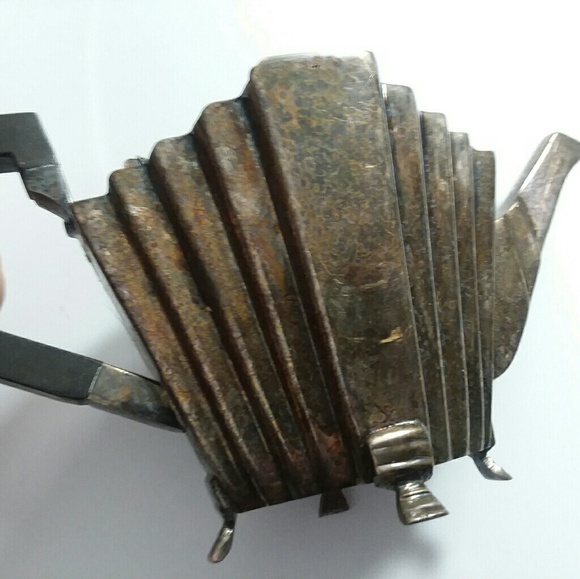 Vintage Art Deco Small Teapot Silver Plated - Picture 3 of 7